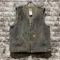 CARHARTT ボア ベスト L  カーハート VEST ボアベスト ⑦