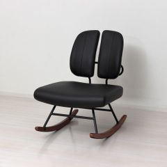 希少 美品 BC工房 レザー ロッキングチェア - メルカリ
