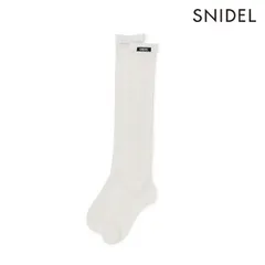 【SALE40%OFF】【即納】 スナイデル SNIDEL 小物 25春夏 レイヤードソックス 靴下 ロゴ ギフト swgg252687のサムネイル