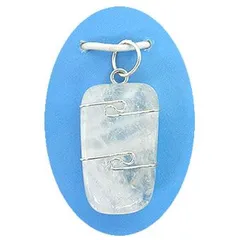  アゼツライト ペンダントトップ４個セット （Azeztulite）※ギャランティーカード付き!! ※ロバート・シモンズ氏のヘブン＆アース社製!! Ｈ＆Ａ社製 パワーストーン 天然石 ペンダント トップ　ヘブン アンド アース社