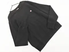 Champion チャンピオン 刺繍 トレーナー スウェット sizeM/黒 ◇■ レディース
