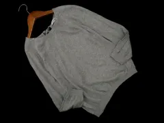 MAX&Co. マックスアンドコー スパンコール ニット セーター sizeS/グレー ◇■ レディース