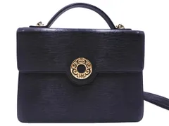 HANAE MORI ハナエモリ レザー 2WAY ハンド バッグ 黒 ■■ レディース