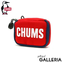 日本正規品 チャムス ポーチ メンズ レディース 小物入れ CHUMS ブランド 小さい 小さめ リサイクルチャムスコンパクトケース CH60-3479 Red(R001)