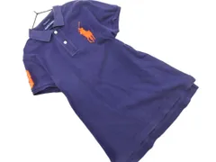 Ralph Lauren ラルフローレン ビッグポニー 刺繍 ポロシャツ sizeL/紺 ■◆ レディース