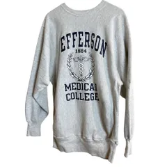 Champion Reverse Weave JEFFERSON MEDICAL COLLEGE クルーネックスウェット USA企画  XXL