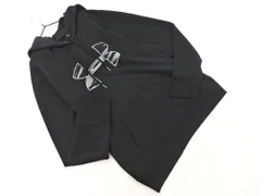 UNDER ARMOUR アンダーアーマー ロゴ プルオーバー パーカー sizeLG/黒 ◇■ レディース