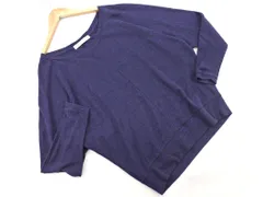 BEAUTY & YOUTH ビューティ&ユース ユナイテッドアローズ ウール混 ドルマン カットソー 紺 ◇■ レディース