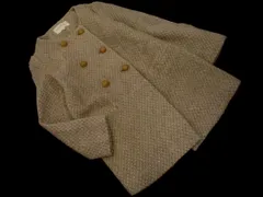 BEAUTY & YOUTH ビューティ&ユース ユナイテッドアローズ ウール混 ノーカラー コート sizeS/ベージュ ◇■ レディース