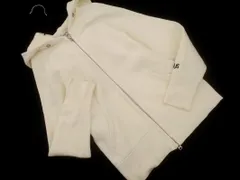 Americana アメリカーナ 裏起毛 ジップアップ パーカー sizeS/オフホワイト ◇■ レディース
