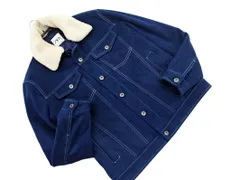 ZARA ザラ ボア カラー ブルゾン ジャケット sizeL/紺 ◇■ メンズ