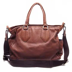 フルラ FURLA UOMO レザー 2WAY トートバッグ ブラウン 茶