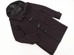 nano universe ナノユニバース ウール混 ダッフル コート sizeL/紫 ◇■ メンズ