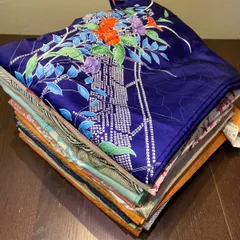 【まとめ売り】着物15枚 リメイク素材　ハンドメイド向け