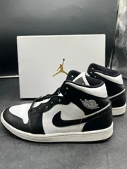 メ116 エアジョーダン1 MID パンダ ファッション 靴 スニーカー ジョーダンワン