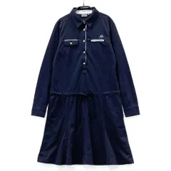 サイズ：L KAPPA GOLF カッパゴルフ  長袖ワンピース  ネイビー系 [240101540306] ゴルフウェア レディース ストスト