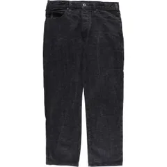 古着 アルマーニ ARMANI JEANS ブラックデニム ストレートデニムパンツ メンズw34相当/eaa584851