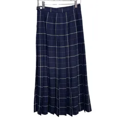 マーガレットハウエル ギンガムチェック ロングプリーツスカート サイズ：Ⅱ 中古・古着通販】MARGARET HOWELL (マーガレットハウエル) ギンガム