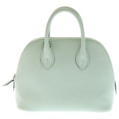 HERMES (エルメス) ボリード1923 ミニ ペパーミント シェーブル シルバー金具 K刻印 2WAY ショルダーバッグ ハンドバッグ