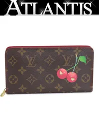 ルイヴィトン Louis Vuitton ポルトモネ ジップウォレット ラウンドファスナー長財布 モノグラムチェリー M95006 【72965】