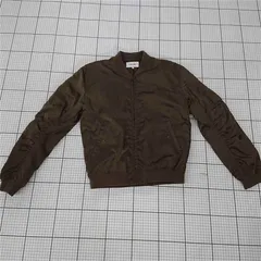 ◇ ⊇ グローバルワーク GLOBAL WORK MA-1ジャケット カーキ系 Lサイズ メンズ E  【1511060025838】