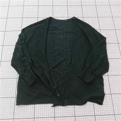◇ ⊂ アーバンリサーチ URBAN RESEARCH カーディガン ブラック系 フリーサイズ レディース E  【1511100000702】