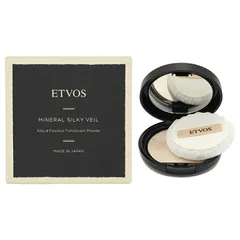 ETVOS エトヴォス ミネラルシルキーベール 7g ファンデーション 化粧下地 フェイスパウダー プレストパウダー[ネコポス]