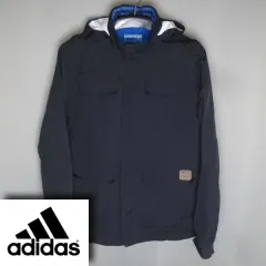 アディダス/メンズ95/M85ウィンドブレーカー ジップアップ ジャケット アウター/ヴィンテージ181