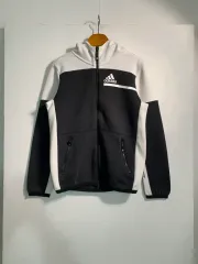 アディダス コットン 60% ジップアップ キッズ 150 A252