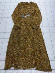 ◇ ⊂ ゴスペル GHOSPELL 花柄ロングワンピース Sサイズ レディース E  【1511110023548】