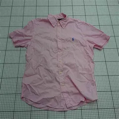 ◇ ⊂ ラルフローレン Ralph Lauren クラシックフィット 半袖シャツ ピンク系 メンズ E  【1511110032878】