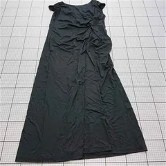 ◇ ⊂ ルーニィ LOUNIE ドレープワンピース ブラック系 38 レディース E  【1511110033523】