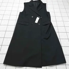 ◇ Θ 未使用 ジーユー GU ロングジレ Z+E ブラック Lサイズ レディース E  【1511110045908】