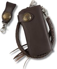 TRQUE LEATHERS Sv925 70mm BIGコンチョウォレツト - メルカリ