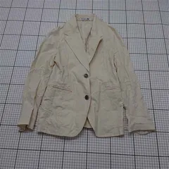 ◇ Θ ユニクロ×JWアンダーソン UNIQLO JW ANDERSON リネンブレンドジャケット ベージュ系 メンズ M E  【1511110048596】