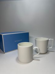 WEDGWOOD ワイルドストロベリーホワイト マグカップ&お皿セット - メルカリ