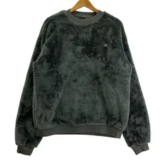 NEW BALANCE ニューバランス プルオーバー フリースカットソー sizeM/チャコール