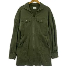 EGOIST エゴイスト ジップアップ ミニワンピース size2/カーキ