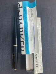 パーカ 万年筆 45 アロー ブラック GT 옥태니움 Mニブ