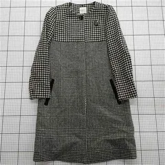 ◇ ⊇ ワンピース クミキョク KUMIKYOKU ツイード切替ワンピース チェック柄 3サイズ レディース E  【1511250006708】
