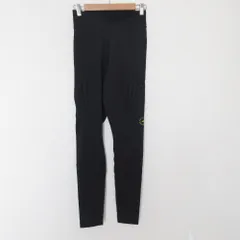 美品 adidas by Stella McCartney アディダスバイステラマッカートニー トレーニング レギンス M ブラック レディース 古着 中古 USED