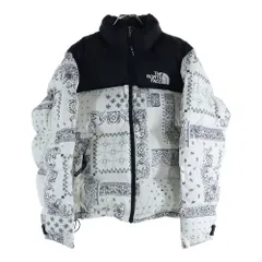 THE NORTH FACE (ザノースフェイス) 1996 NOVELTY NUPTSE JACKET ペイズリー ノベルティ ヌプシ ダウン ジャケット ホワイト NJ1DN76B