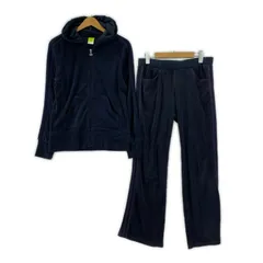 adidas アディダス パイル パーカーセットアップ sizeL/ネイビー