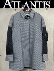 BALENCIAGA 銀座店 バレンシアガ MA-1 ドッキング コート メンズ size:38 黒/白 101461のサムネイル