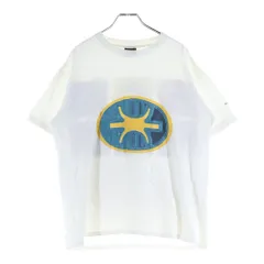 VINTAGE (ヴィンテージ) 90s KINGCRIMSON THRAK 1995 brockumボディ キング クリムゾン 両面プリント 半袖Tシャツ ホワイト