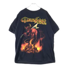VINTAGE (ヴィンテージ) 00s OZZFEST 2003 TEE オズフェスト ツアーバンド 両面プリント 半袖Tシャツ ブラック