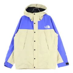 THE NORTH FACE (ザノースフェイス) マウンテンライトジャケット アイボリー/ブルー NP62236