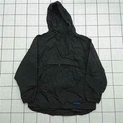 ◇ ⊂ エルエルビーン L.L.Bean キッズ ナイロンパーカー ブラック系 LG/14-16 ジャケット 子供用 E  【1511250009433】