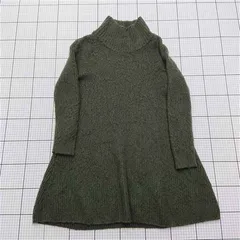 ◇ ⊇ ワンピース アーバンリサーチ URBAN RESEARCH タートルネックニットワンピース レディース フリーサイズ カーキ系 E  【1511250008931】