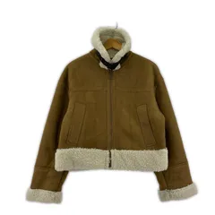 ZARA  ザラ　 ムートン風 裏ボア ジャケット sizeEUR XS/ブラウン系
